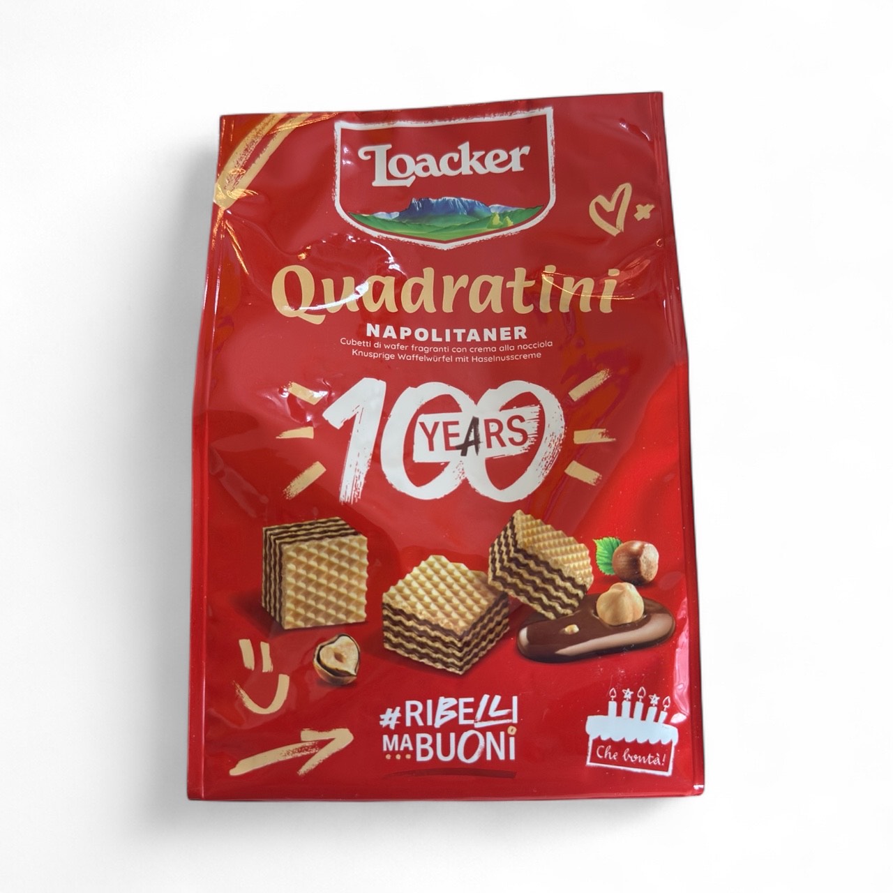 Loacker Wafer Quadratini 250g