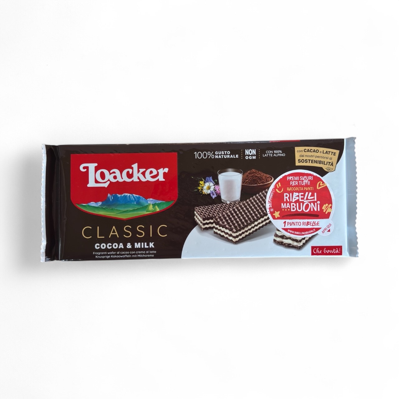 Loacker Wafer Milk Cacao 45g