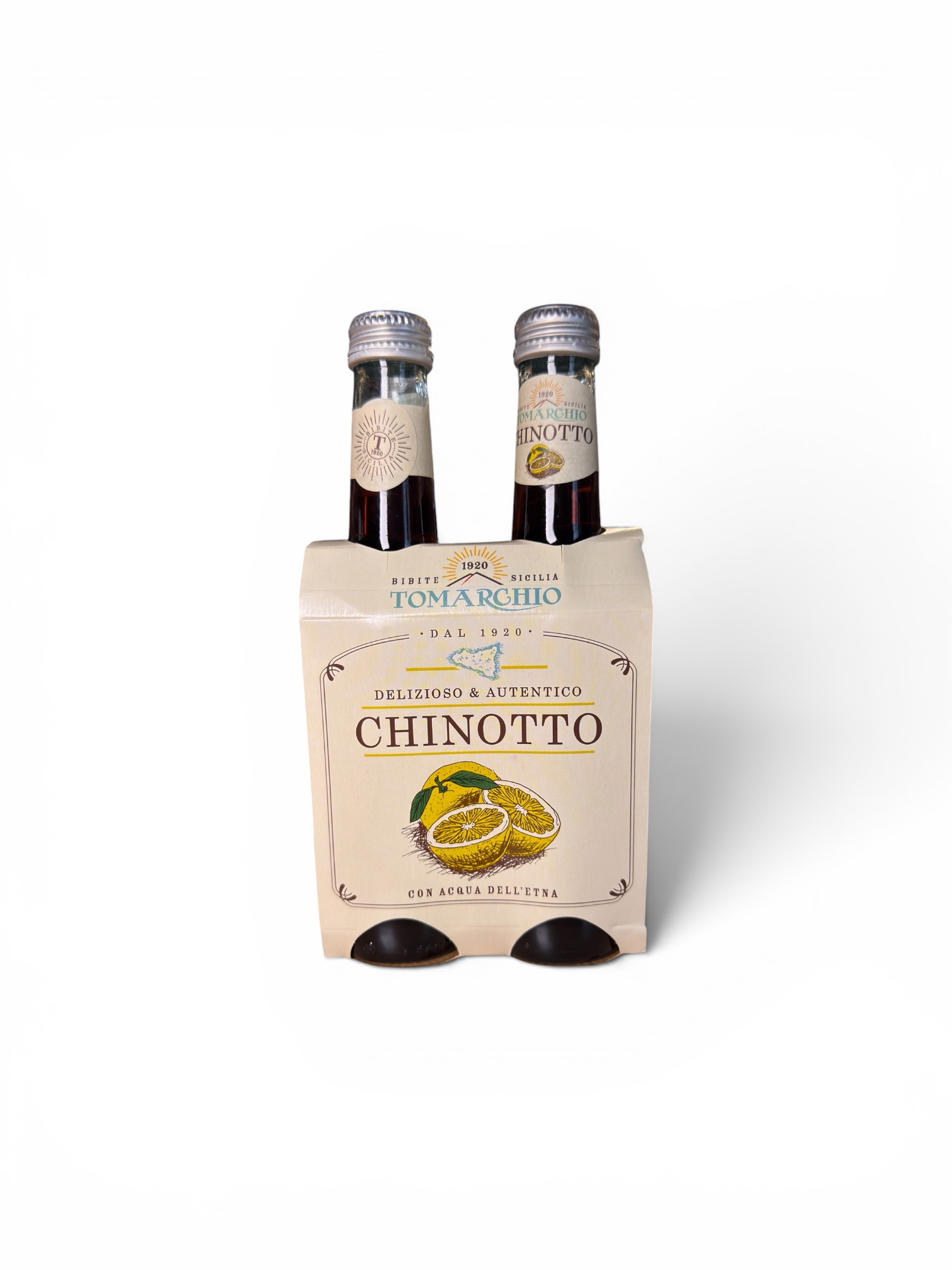 Tomarchio Deliziosa & Autentica Chinotto – Tradycyjny Sycylijski Napój Słodko-Gorzki (250x4ml)